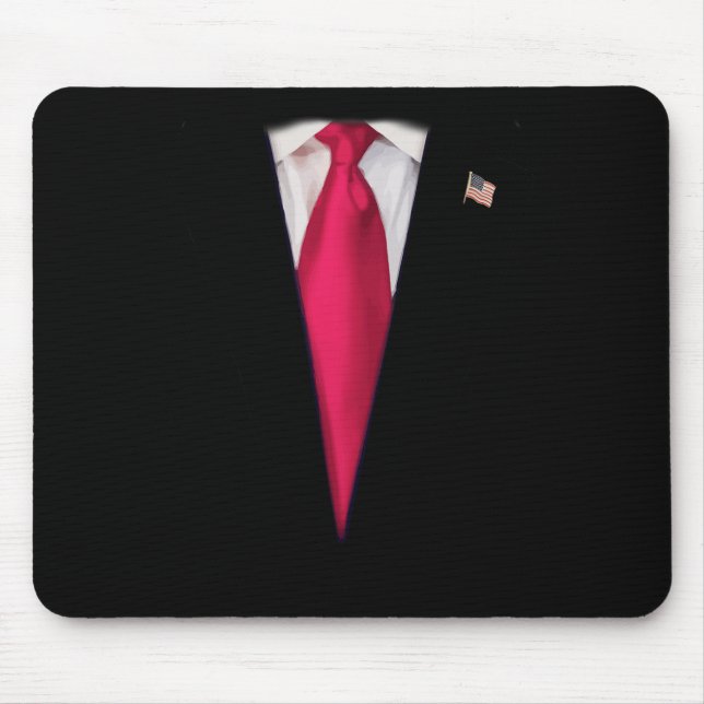 Mousepad Presidente Americano Trump Suit Easy Halloween Cos (Frente)