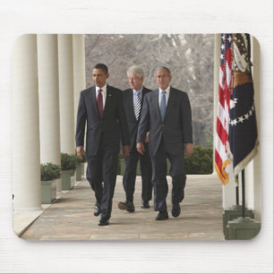 Mousepad Presidente Barack Obama e ex-presidentes