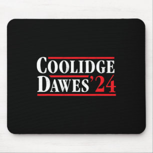 Mousepad Presidente Calvin Coolidge 1924 - Retro 4 De Julho