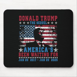 Mousepad Presidente Divertido Donald Trump Dia de Inauguraç