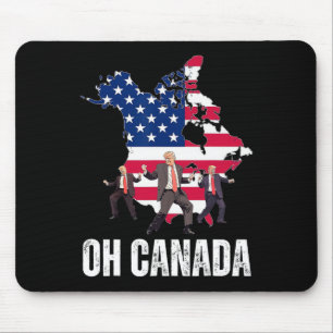 Mousepad Presidente Engraçado Donald Trump Oh Canadá Estado