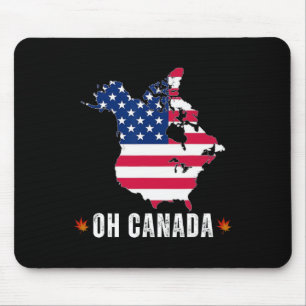 Mousepad Presidente Engraçado Donald Trump Oh Canadá Estado