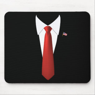 Mousepad Presidente Engraçado Trump Suit Preguiçoso Figurin