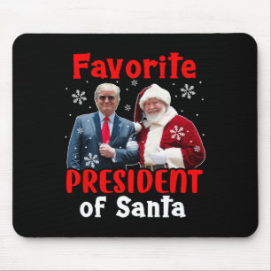 Mousepad Presidente Favorito de Papais noeis Trump Orgulhos