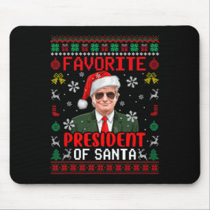 Mousepad Presidente Favorito De Papais noeis Xmas Trump Org