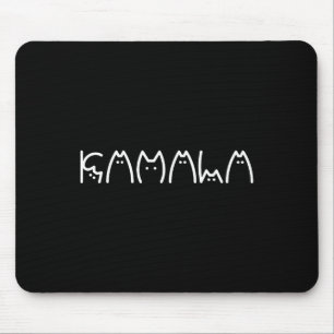 Mousepad Presidente Kamala 2024 Kamala Cat - Letra Font Des