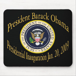 Mousepad Presidente Obama Comemorativo Inauguração