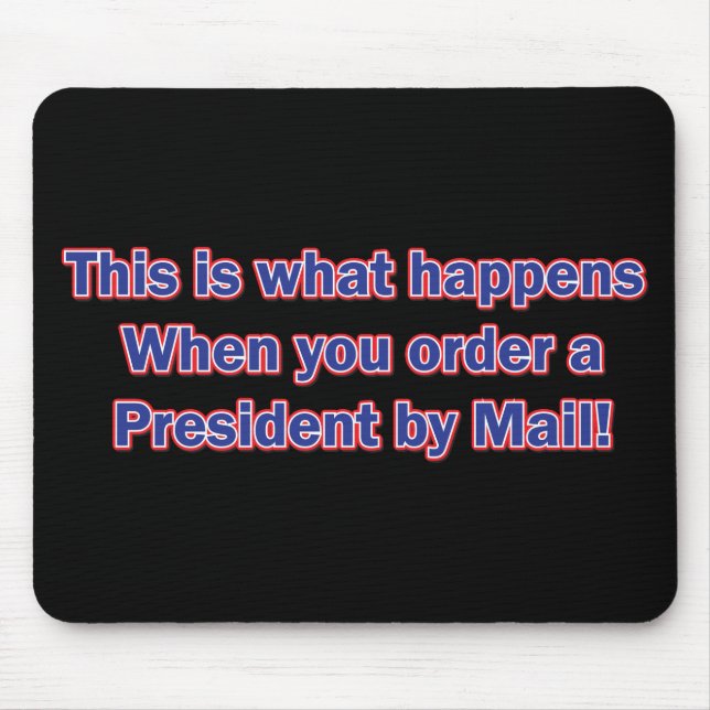 Mousepad Presidente por Correio (Frente)