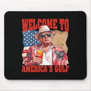 Mousepad Presidente Trump Bem-vindo ao Golfo da América Méx