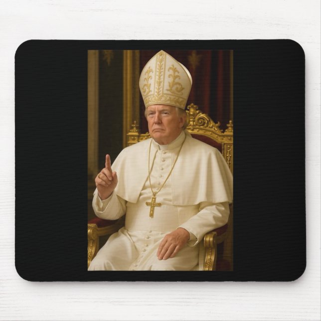 Mousepad Presidente Trump Papa 2025  (Frente)