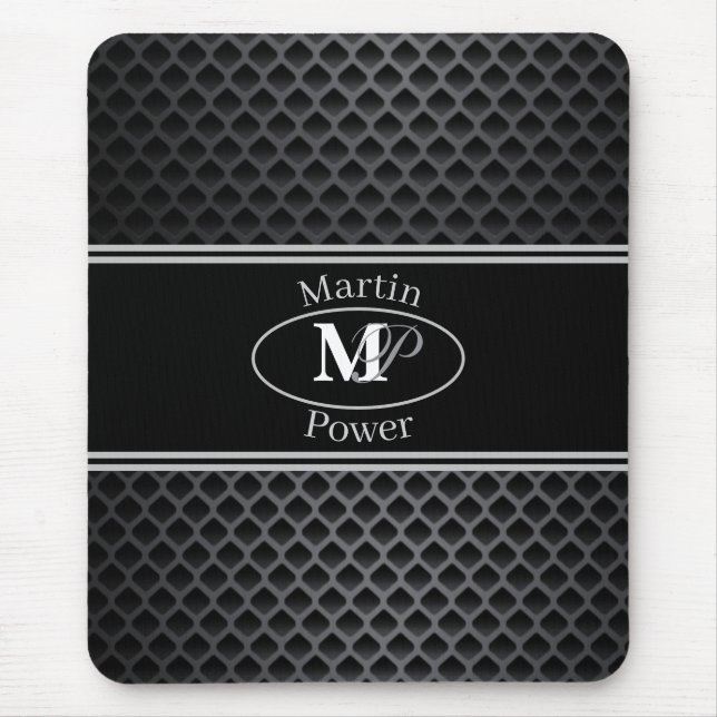 Mousepad preto (Frente)