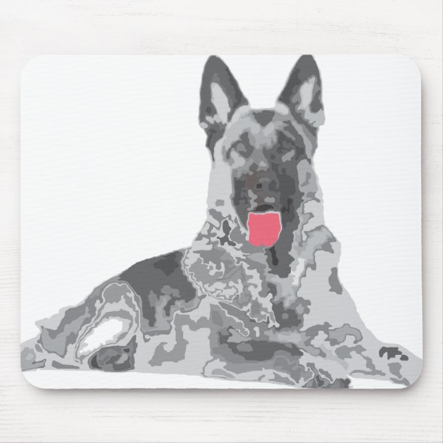 Mousepad preto alemão (Frente)