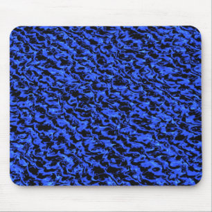 Mousepad Preto Azul