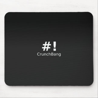 Mousepad #! Preto de CrunchBang Linux