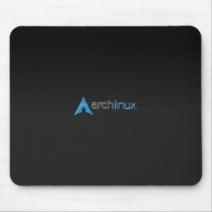 Mousepad Preto de Linux do arco