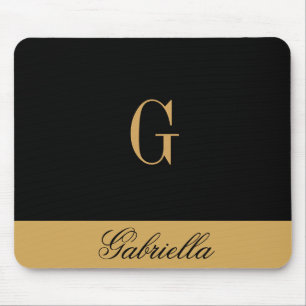 Mousepad Preto do ouro