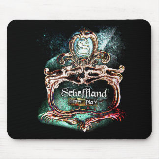 Mousepad Preto do tigre do tapete do rato de Scheffland