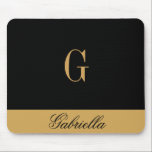 Mousepad Preto Dourado<br><div class="desc">Preto Dourado</div>