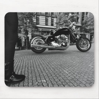 Mousepad Preto e branco)