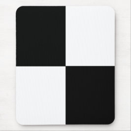 Mousepad Preto e branco