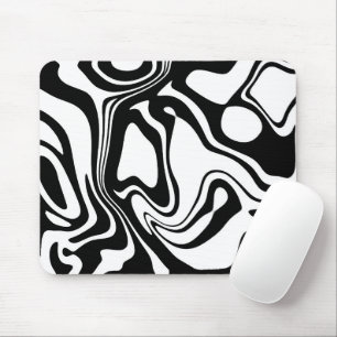 Mousepad Preto e Branco