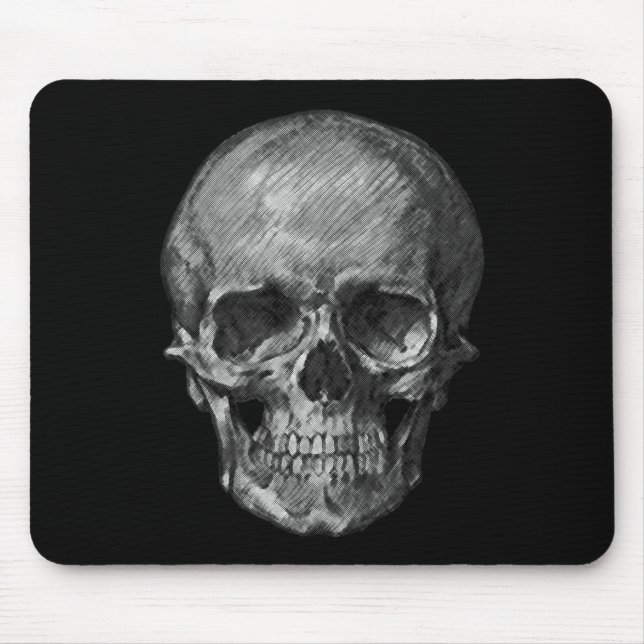 Mousepad Preto e Branco (Frente)
