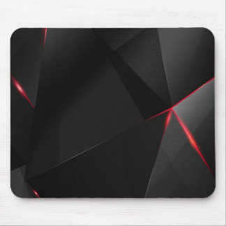 Mousepad preto e vermelho