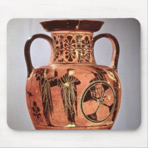 Mousepad Preto-figura grega amphora