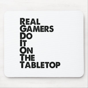 Mousepad Preto Gamers Real