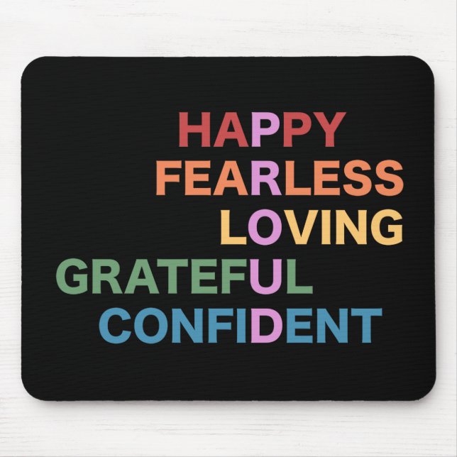 Mousepad Preto ORGULHOSO (Frente)
