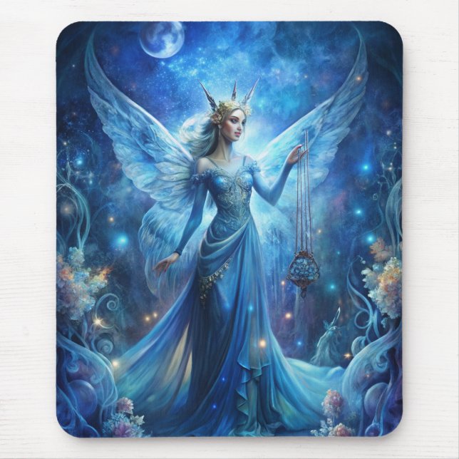 Mousepad Pretty Fairy in Blue  (Frente)
