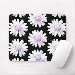 Mousepad Pretty Purple Dotted Daisy's