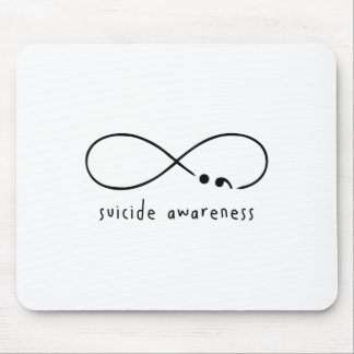 Mousepad Prevenção à Consciência do Suicídio Semicolon Cura