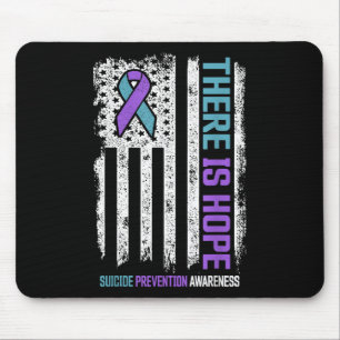 Mousepad Prevenção ao suicídio Bandeira Americana Esperando