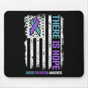 Mousepad Prevenção contra a bandeira americana espera que o