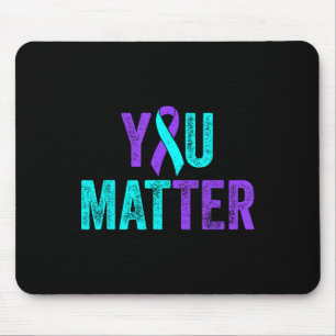 Mousepad Prevenção Suicida Sensibilização Roxo-Teto Ribbo