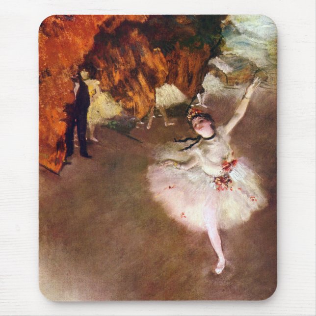 Mousepad Prima Ballerina, Rosita Mauri por Edgar Degas (Frente)