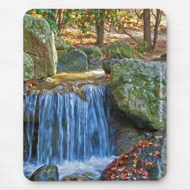 Mousepad Primavera Água Azul (Frente)