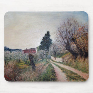 Mousepad PRIMAVERA ANTERIOR EM VERNALESE/Paisagem Toscana