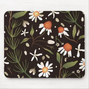 Mousepad Primavera de Fashion de Padrão de Superfície Flora