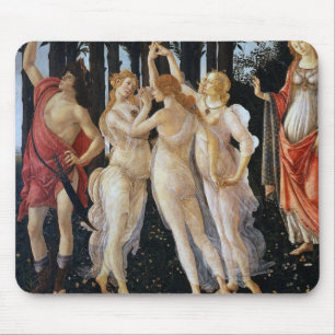Mousepad Primavera (detalhe), Sandro Botticelli, 1482