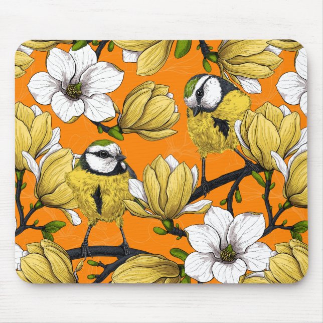 Mousepad Primavera em amarelo (Frente)