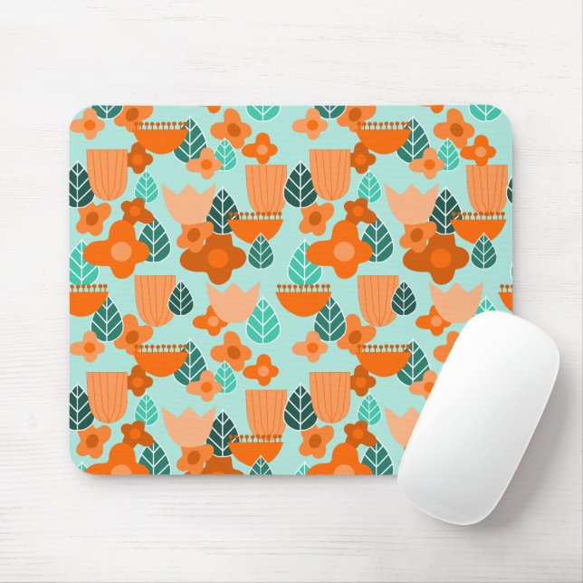 Mousepad Primavera escandinavo (Com mouse)