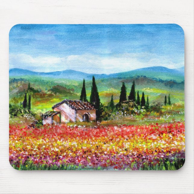 Mousepad PRIMAVERA NA TOSCANIA - Personalizado (Frente)