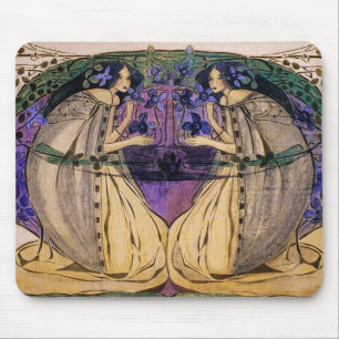 Mousepad Primavera por Frances Macdonald