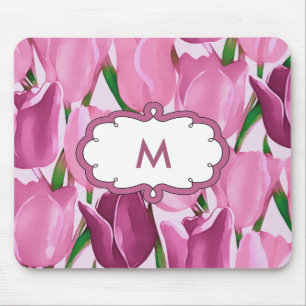 Mousepad Primavera Tulipas. Mouséads de presentes personal