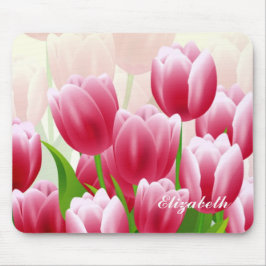 Mousepad Primavera Tulips Páscoa Presente Personalizado