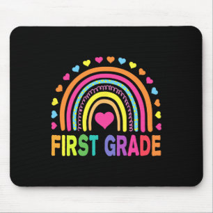 Mousepad Primeira Grau Rainbow Girls Boys Equipe de Profess