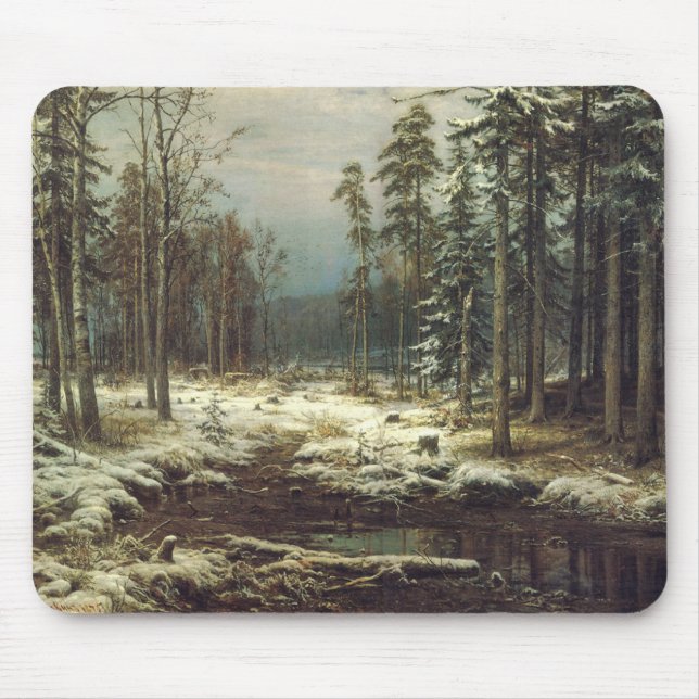 Mousepad Primeira neve (Frente)