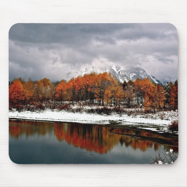 MOUSEPAD PRIMEIRA NEVE EM TETON GRANDE (Frente)